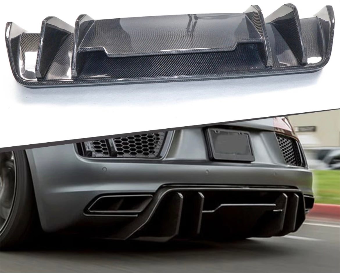 Audi R8 Carbon Fiber Rear Diffuser | Upgrade Your Ride – Carbon Source