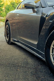 Carbon Fiber Side Skirt Extensions (Nismo style) for the Nissan GTR R35