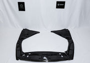 Carbon Engine Bay Trim for the Nissan GTR R35 (2x2, forged, matte)