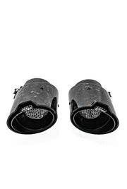 G8X Exhaust Tips (Forged, Gloss Blue, Gloss Black) | Custom Style
